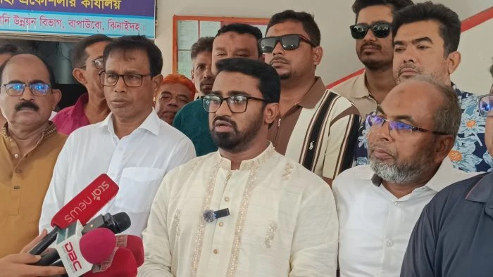 জামায়াতের কারণে আওয়ামী লীগ বিক্ষোভ মিছিল করার সাহস পাচ্ছে : রাশেদ খাঁন